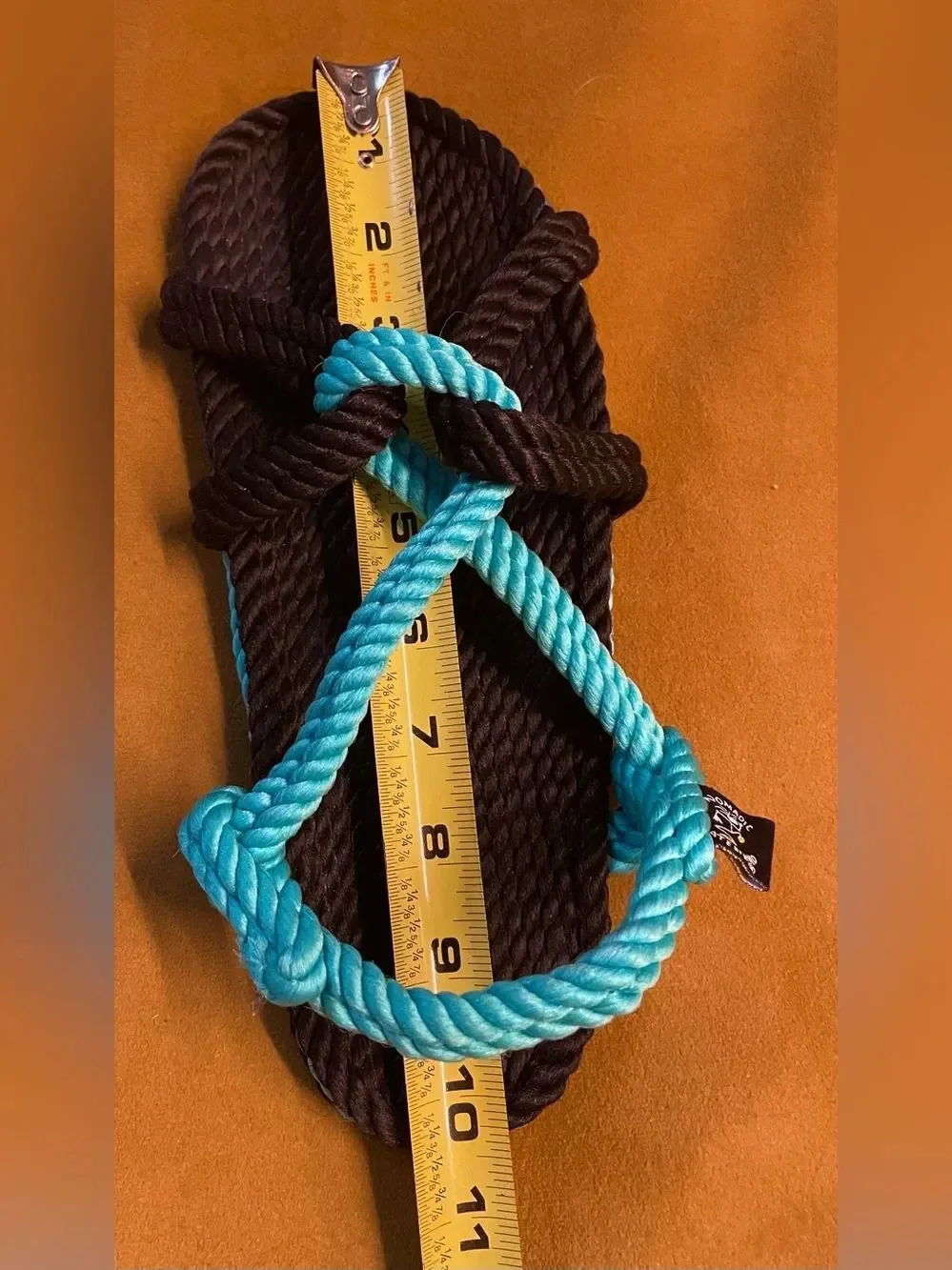 Nomadic State Of Mind Mountain Momma Braided Sandals Boho Vegan Size 10